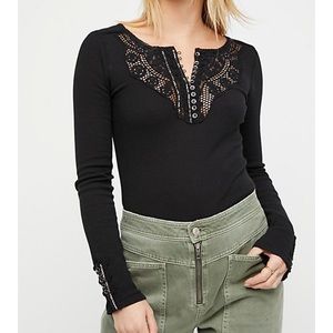 Free People Henley thermal